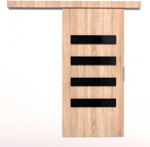 Drsna stenska vrata FORLI z lakobel detajli 106 cm