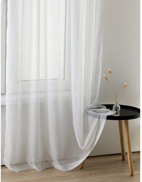 Homede Zavesa Kresz Wave Tape, bela, 140 x 140 cm