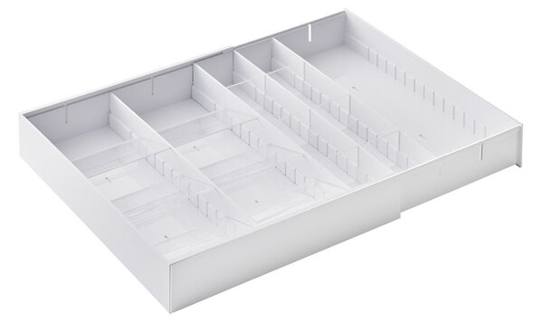 Bel plastični organizator za predal 47,5 x 35 cm - YAMAZAKI