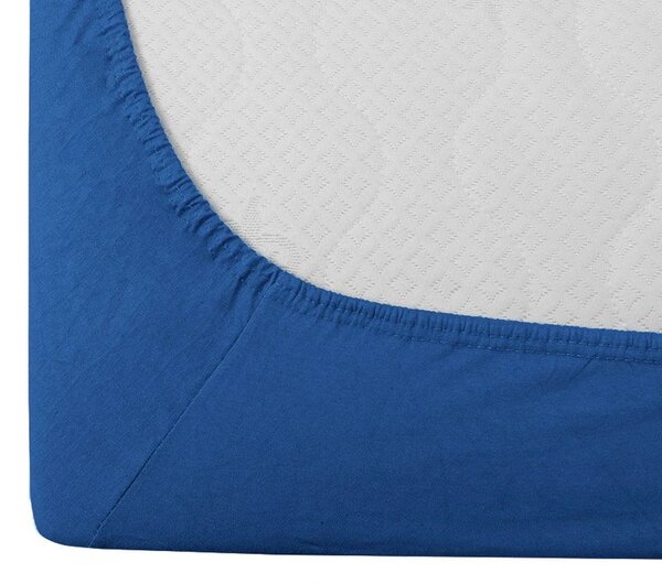 Modra jersey rjuha 180 x 200 cm