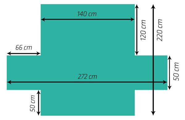 4Home Pregrinjalo za naslanjač z 2 sedežema Doubleface, siva/svetlo siva, 140 x 220 cm, 140 x 220 cm