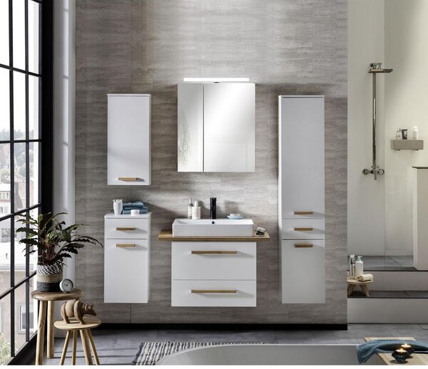 Stylife Viseča Omara Duo, Bela