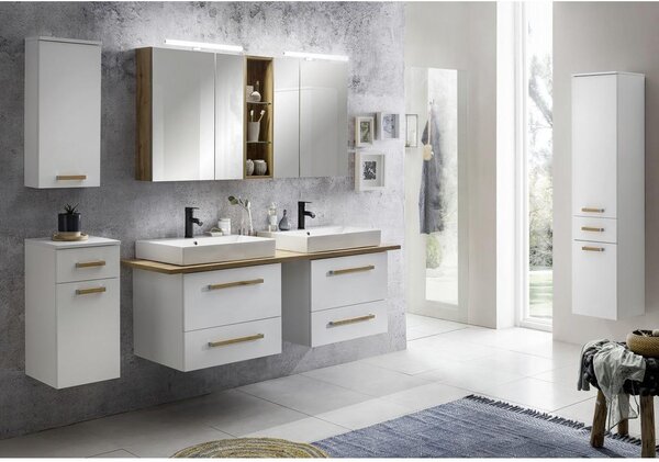 Stylife Viseča Omara Duo, Bela