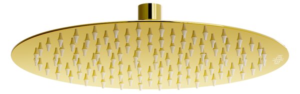 Mexen Slim glava za tuš 25 cm, zlata - 79225-50