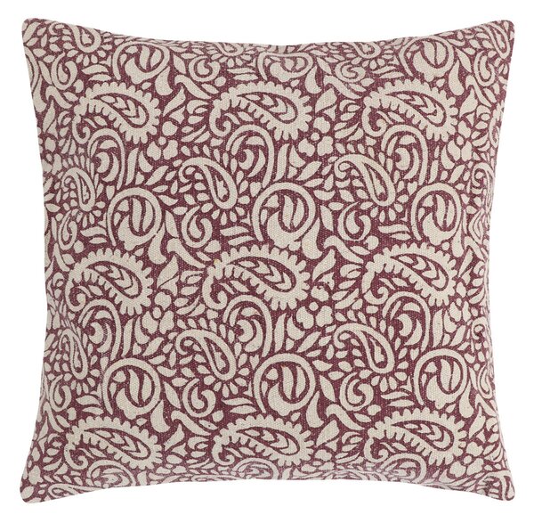 Prevleka za blazino Paula Cashmere bordo , 45 x 45cm