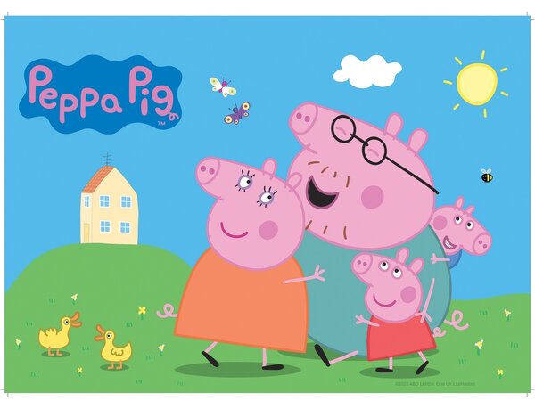 Podloga za otroke Peppa Pig, 42 x 30 cm