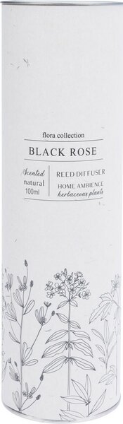 Dišavni difuzor Flora Collection, Black Rose, 100ml , 6 x 9,5 cm