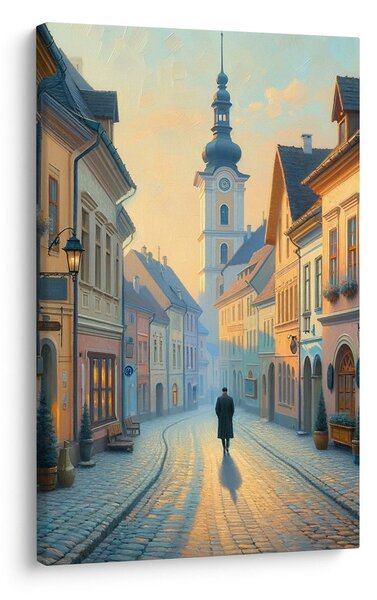 Slika tihe mestne ulice