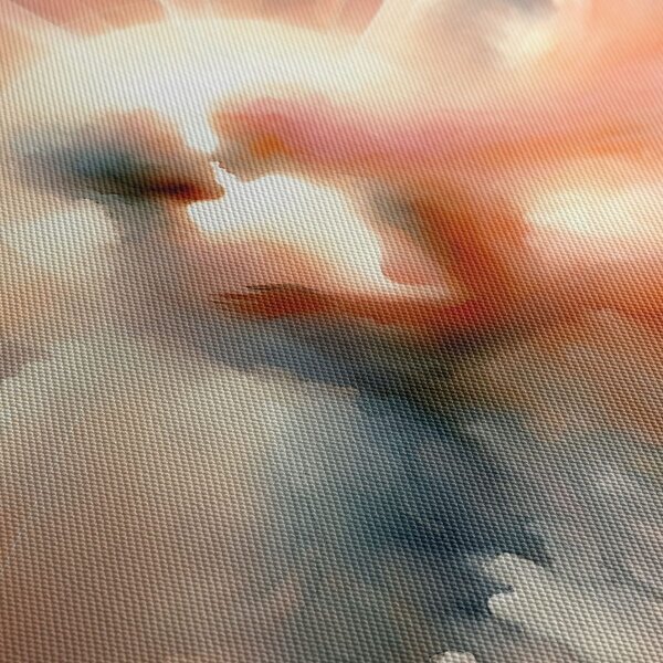 Slika poljub v svetlobi neba