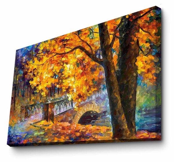 Stenska reprodukcija na platnu Leonid Afremov, 100 x 70 cm