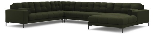 Zelena kotna sedežna garnitura (levi kot) Bali – Cosmopolitan Design