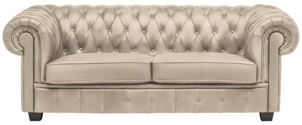 CHESTERFIELD ZOFA, krem barve tekstil