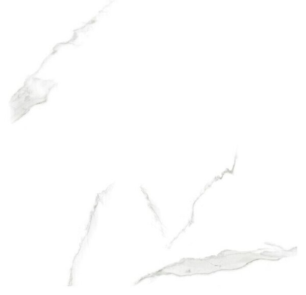 Granitogresne ploščice Statuario (100 x 100 cm, Bela/Siva, Sijaj)