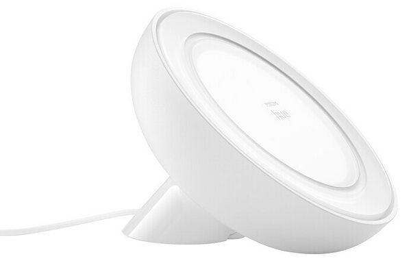 Philips Hue LED namizna svetilka Bloom (Bela/Prozorna, Višina: 10,1 cm)