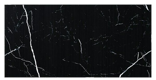 Granitogresne ploščice Black Marble (60 x 120 cm, Črna, Sijaj)