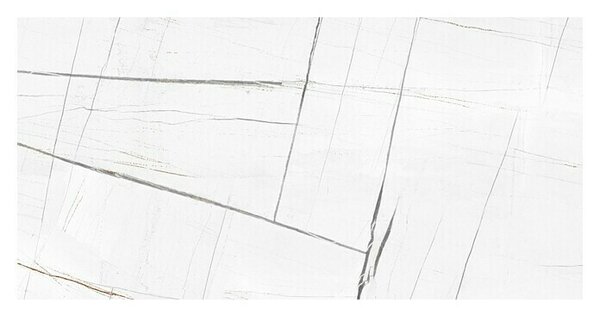 Granitogresne ploščice Marble Saphir (60 x 120 cm, Bela, Sijaj)