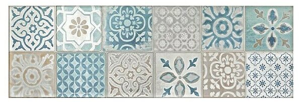 Stenska ploščica Frame Milk (25 x 76 cm, Sijaj)