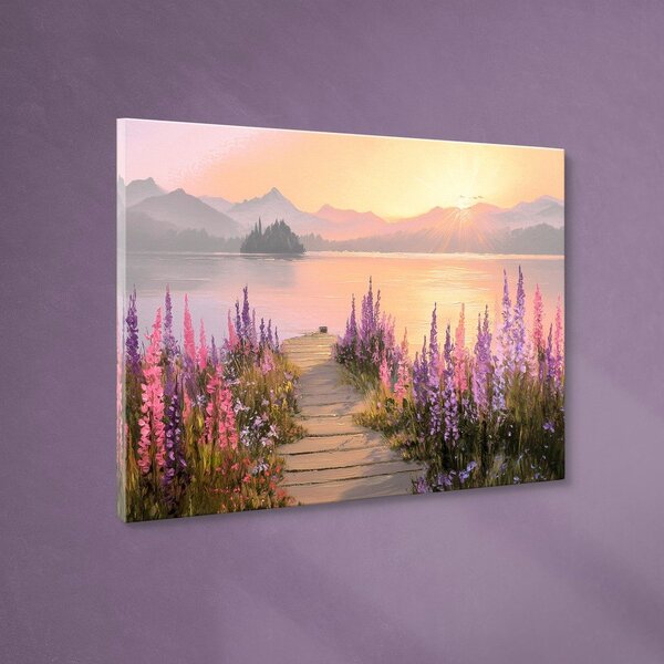 Slika 113x85 cm Lupine Shore – Styler