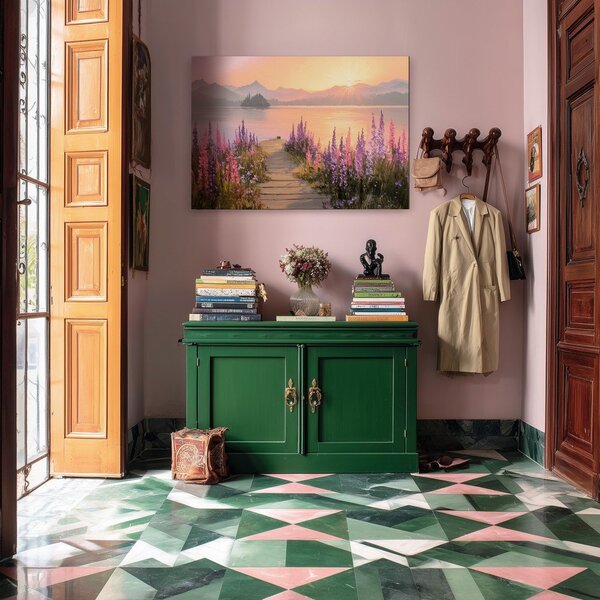 Slika 113x85 cm Lupine Shore – Styler