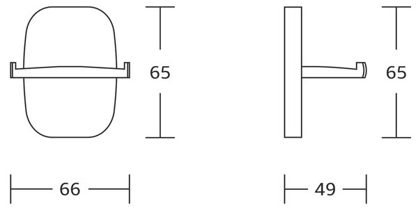 AQUALINE RB123 Dvojni trnek Rumba, srebrn