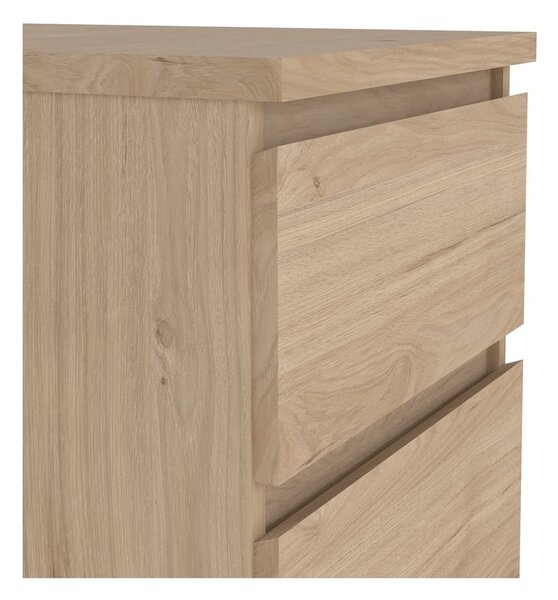 Komoda v hrastovem dekorju 40x111x50 cm Naia – Tvilum