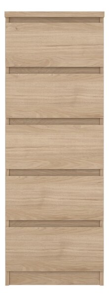 Komoda v hrastovem dekorju 40x111x50 cm Naia – Tvilum