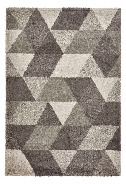 Siva preproga Think Rugs Royal Nomadic Grey, 160 x 220 cm