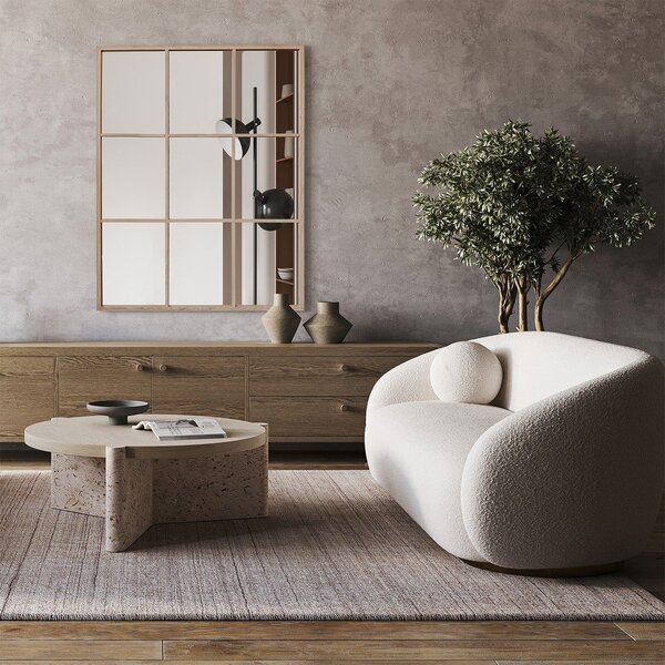 Stensko ogledalo 69x95 cm Joel – Styler