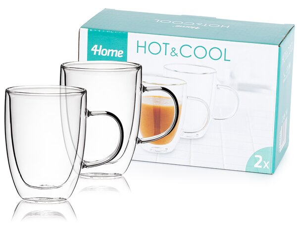 4Home Termo kozarec Cuppa Hot&Cool 310 ml, 2 kosa