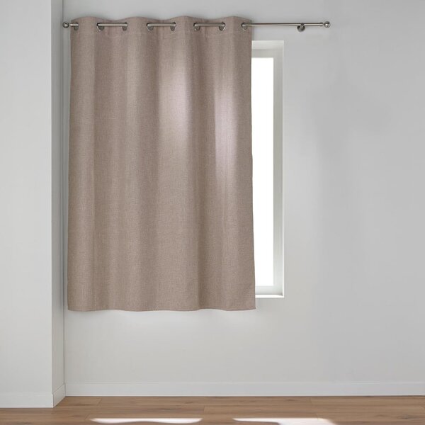 Rjava zatemnitvena zavesa 140x180 cm Crepuscule – douceur d'intérieur
