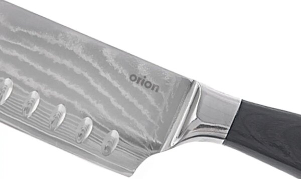 Orion Kuhinjski nož santoku, damaščansko jeklo ,18,5 cm