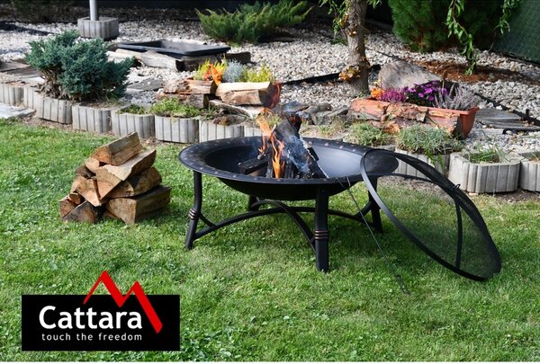 Cattara 13011 Kamin s pokrovom Teide, 88,5 x 88,5x 53,5 cm