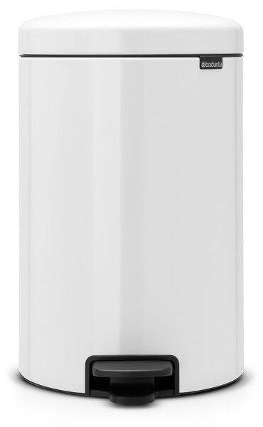 Bel jeklen koš za smeti s pedalom 20 l NewIcon – Brabantia