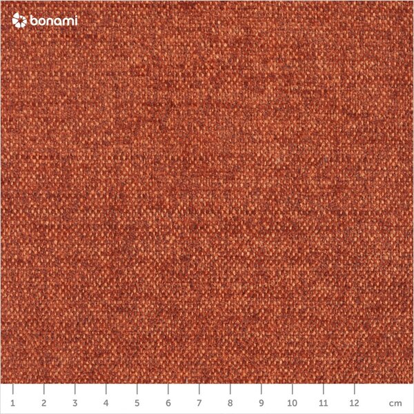 Opečnato oranžna žametna raztegljiva zofa Miuform Scandic Lagom, levi kot