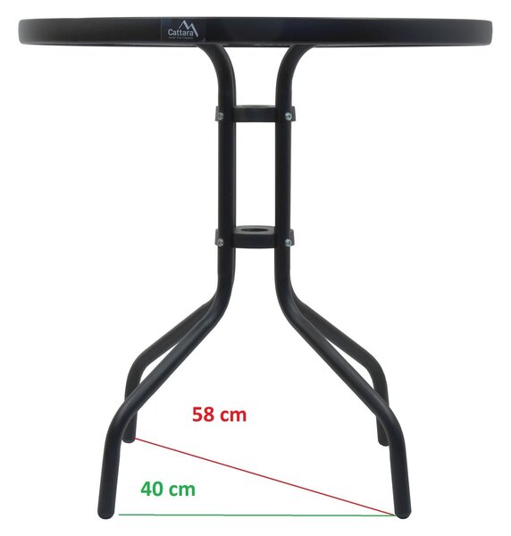 Cattara Vrtna okrogla miza Terst, premer 70 cm