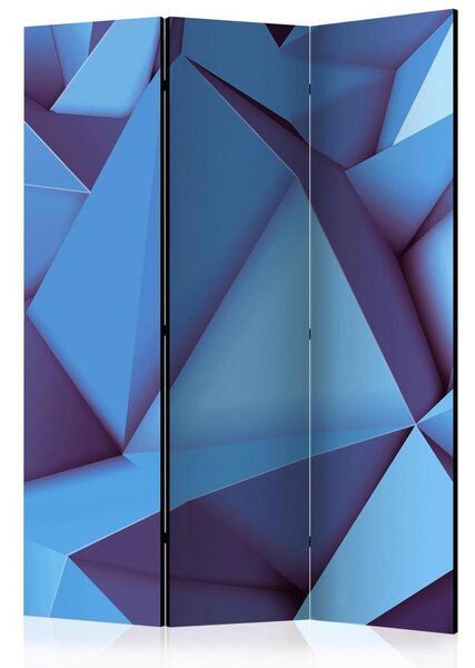 Artgeist Paravan Royal Blue, 3-Delni, Dvostranski