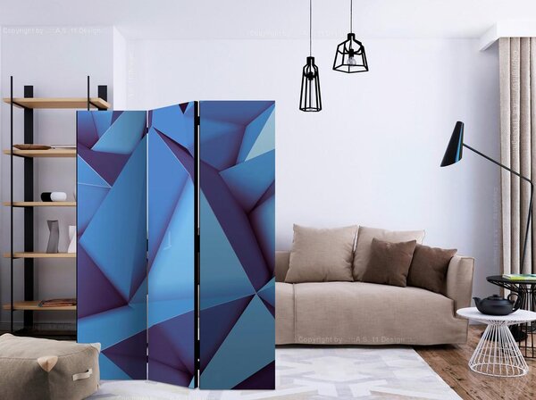 Artgeist Paravan Royal Blue, 3-Delni, Dvostranski