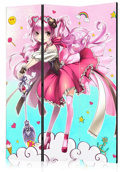 Artgeist Paravan Sorceress Miko, 3-Delni, Dvostranski