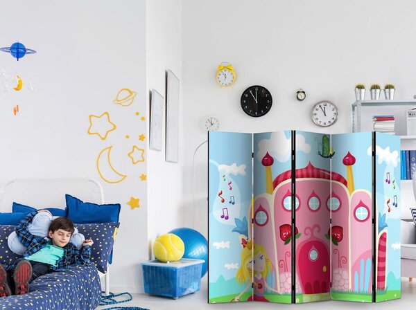 Artgeist Paravan Castle I, 5-Delni, Dvostranski