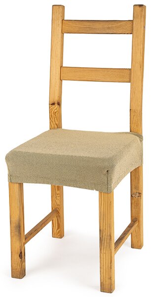 4Home Multielastična prevleka za sedež za stol Comfort, bež, 40-50 cm, komplet 2 kosov