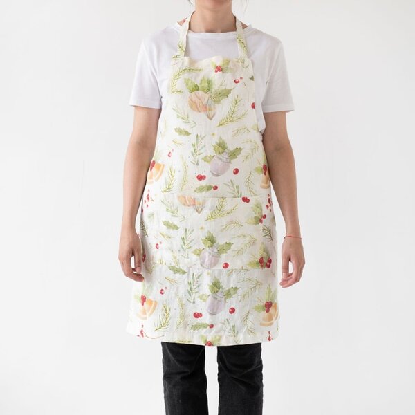 Predpasnik Linen Tales Daily Apron Merry, 80 x 55 cm