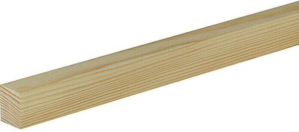 Profiles and more Pravokotna letev (100 cm x 29 mm x 23 mm, Smreka/bor)