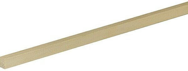 Profiles and more Pravokotna letev (100 cm x 13 mm x 10 mm, Smreka/bor)