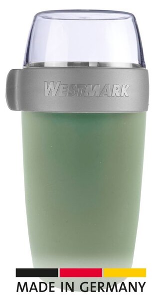 Westmark Dvodelna škatla za prigrizke, 700 ml,zelena meta