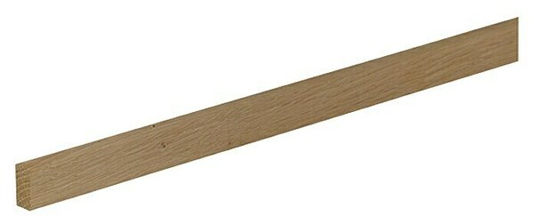 Profiles and more Pravokotna letev (90 cm x 14 mm x 12 mm, Hrast)
