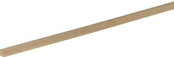 Profiles and more Kvadratna letev (Do x Š x V: 95 cm x 8 mm x 8 mm, Bukev)