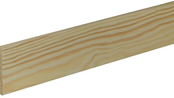 Profiles and more Pravokotna letev (100 cm x 60 mm x 5 mm, Smreka/bor)
