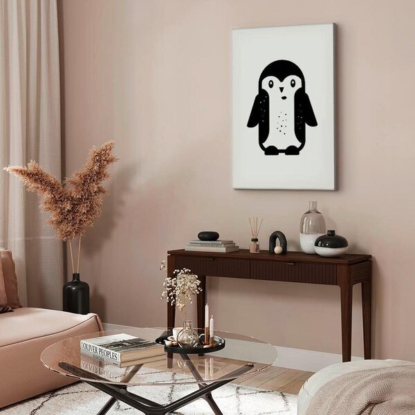 Artgeist Slika Na Platnu Funny Penguin