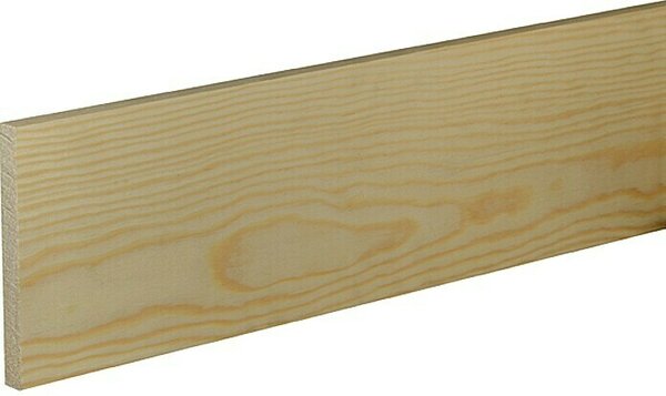 Profiles and more Pravokotna letev (100 cm x 120 mm x 13 mm, Smreka/bor)