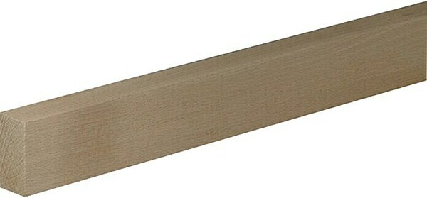Profiles and more Pravokotna letev (95 cm x 40 mm x 20 mm, Bukev)